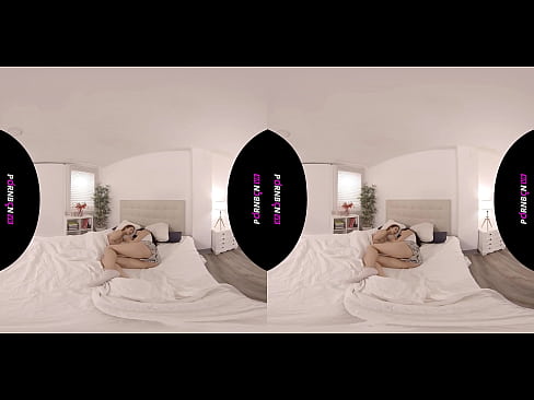 ❤️ PORNBCN VR दोन तरुण लेस्बियन 4K 180 3D व्हर्च्युअल रिअॅलिटीमध्ये खडबडीत जागे झाले जिनिव्हा बेलुची कॅटरिना मोरेनो ☑ लिंग